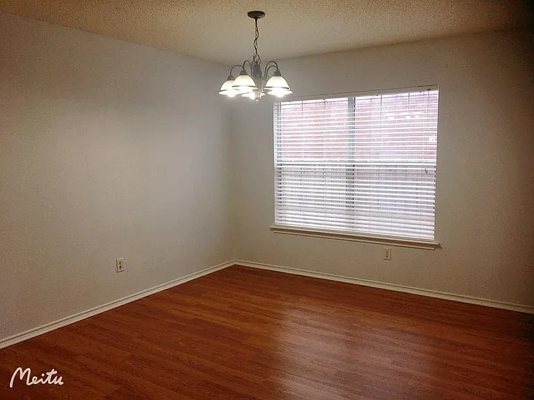 There is an extra space outside the 1st bedroom which is a flexible place for a home office or living room.