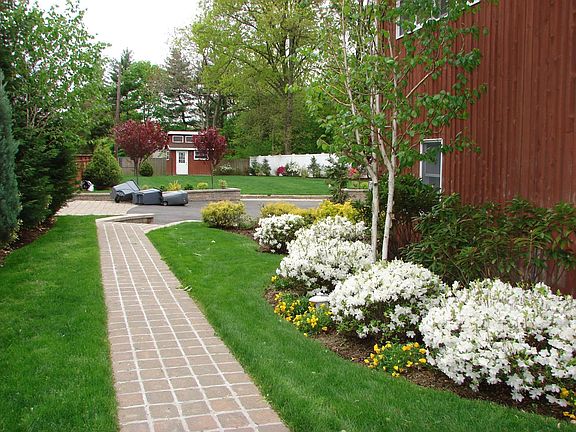 Walk way from front door