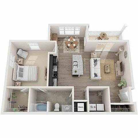 Floor plan Capri