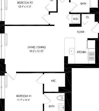 2nd image of 50 N 5th St Unit 5LW