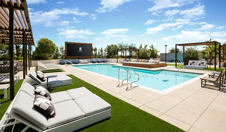 The Aqua Deck Rooftop Pool