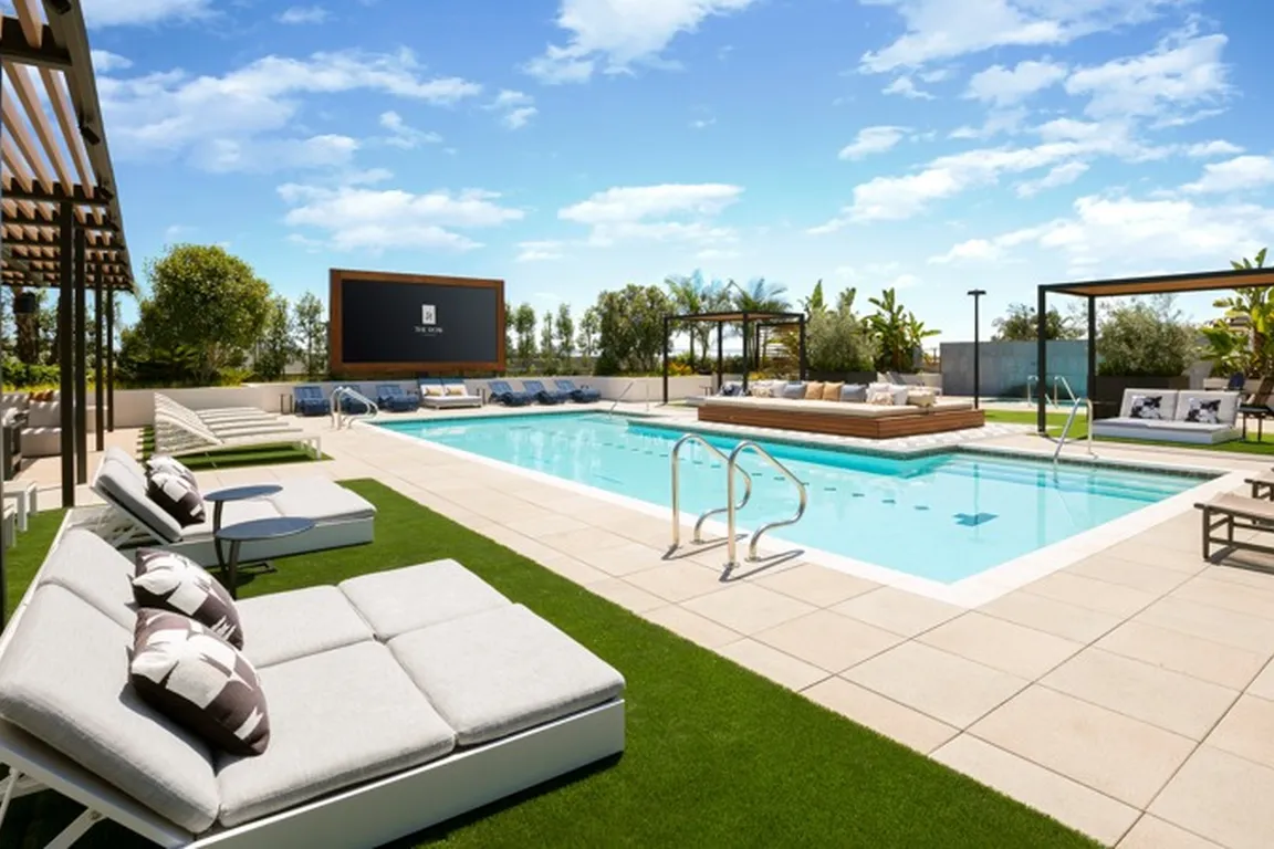 The Aqua Deck Rooftop Pool