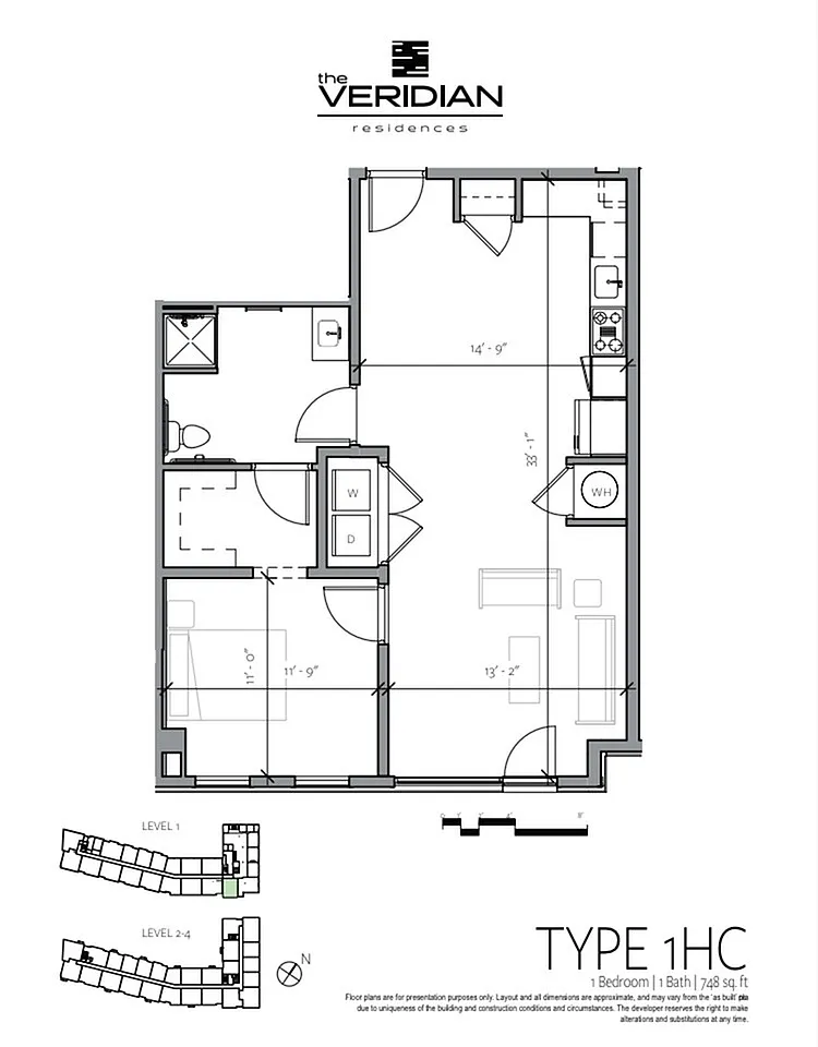 Floor plan A1HC