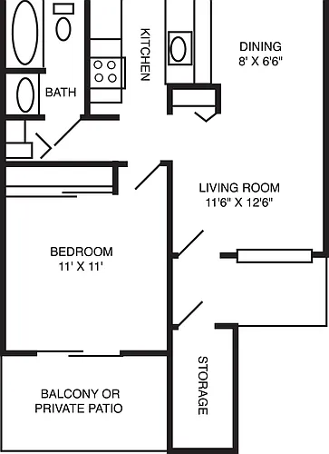 Floor plan Oak