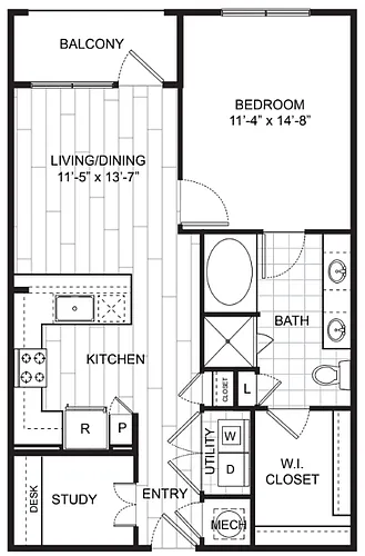 Floor plan A10
