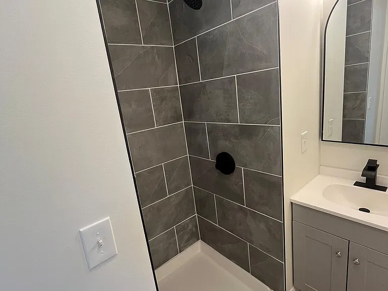 Master bedroom shower
