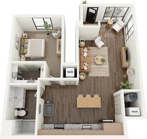 Floor plan A7