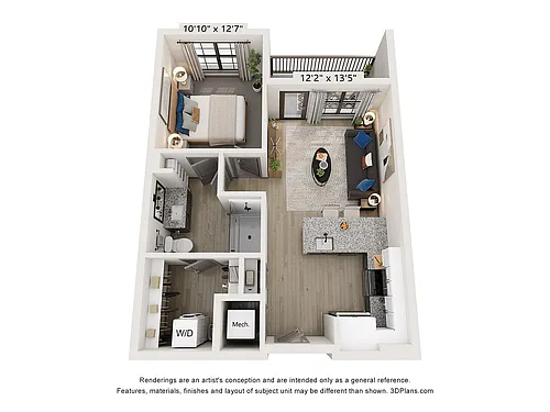 Floor plan A1