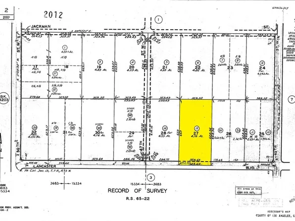 0 W Lancaster Blvd Lot 27, Lancaster, CA 93536