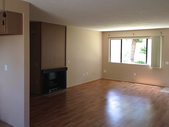 Wide Courtyard View with Mature Trees