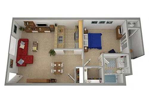 Floor plan Echo A1