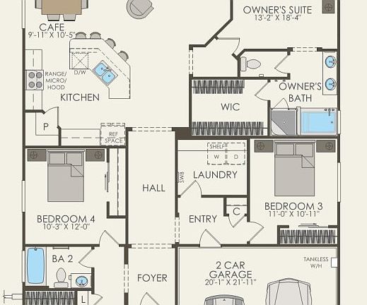 First Floor 4 br 2 ba