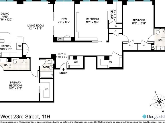 2nd image of 300 W 23rd St APT 11H