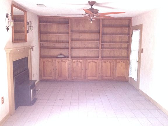 Family Room with bookcase