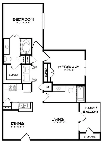 Floor plan B1