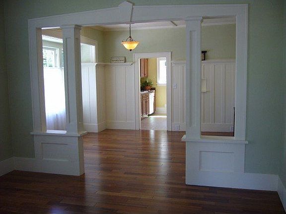 Hardwood floors and classic styling