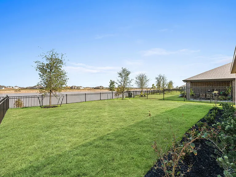 Backyard with Lake view
