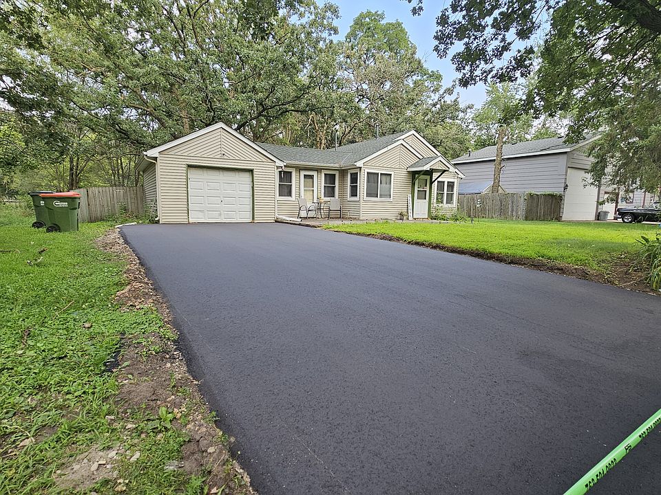 newly installed driveway