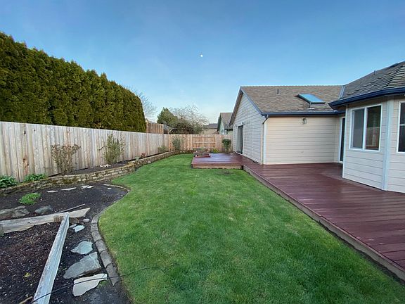 Back Yard and Deck