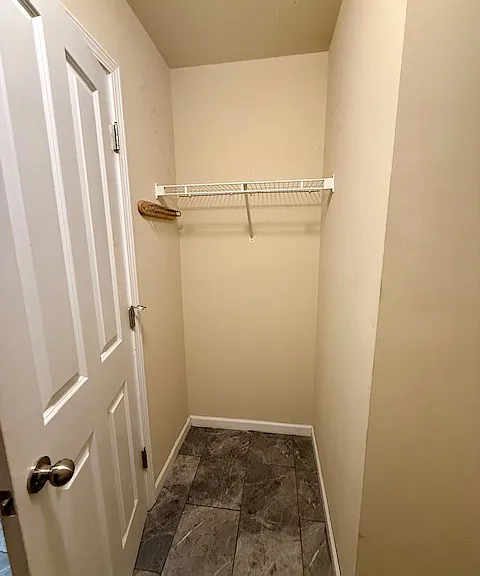 Bedroom #2 walk-in spacious closet