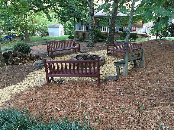 Front Garden Fire pit
