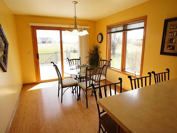 Dining Room With Patio Doors