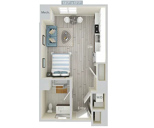 Floor plan S1-496