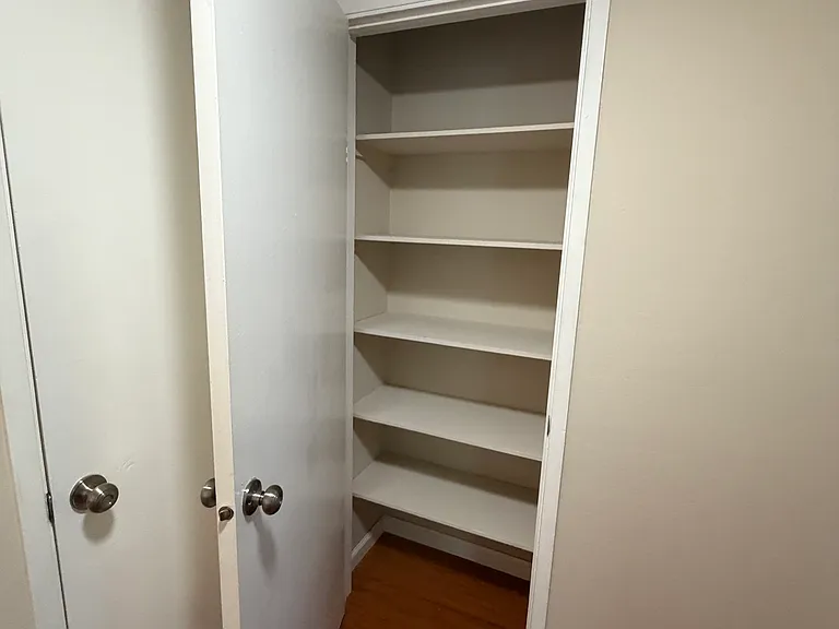 Additional hallway linen/storage closets