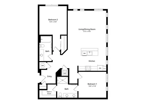 Floor plan B7