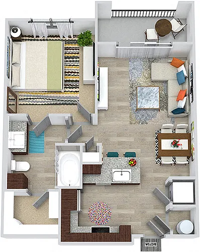Floor plan Aten