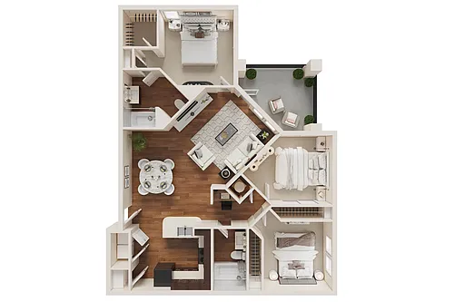 Floor plan C1