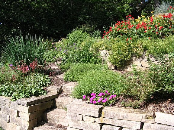 Beautifully landscaped