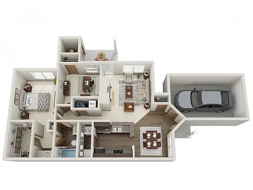 Floor plan Bartlett