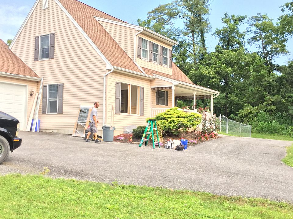 Driveway front of house