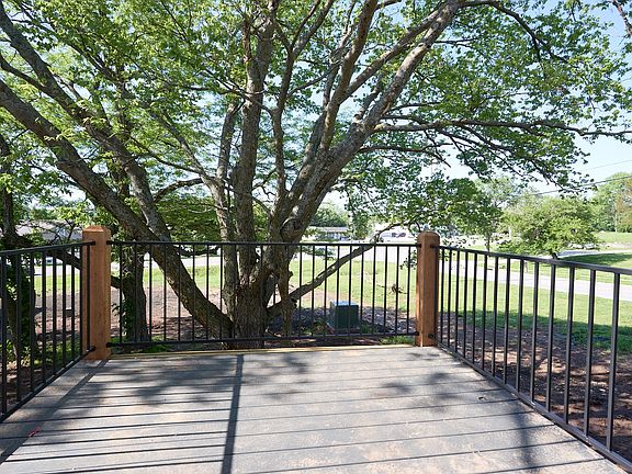 A view from the deck off the living area.