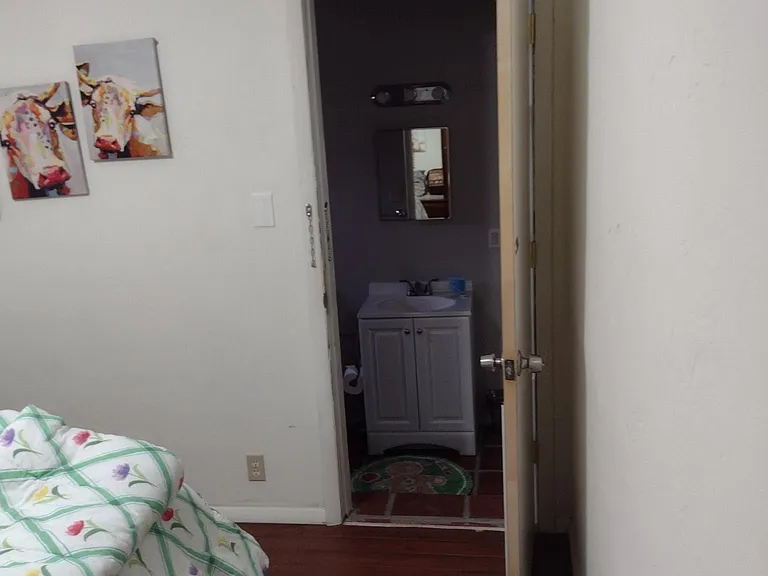 Bedroom #3 door to master bathroom