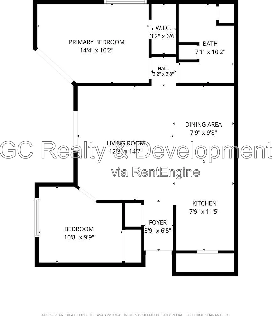 2 bed, 1.0 bath, 819 sqft, $1,675 — Photo 2