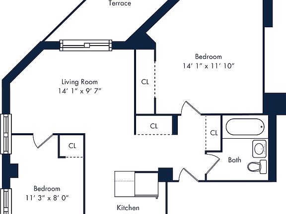 2nd image of 480 2nd Ave APT 9E