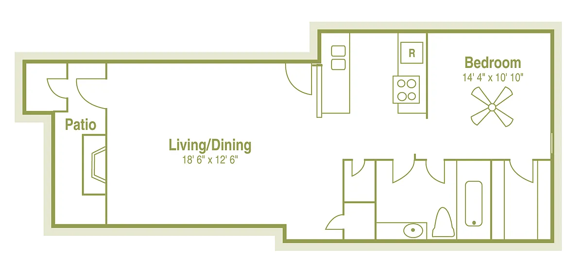 Floor plan A2