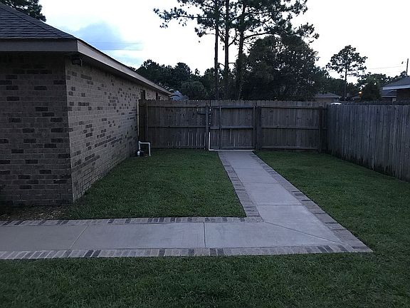 Back yard gate