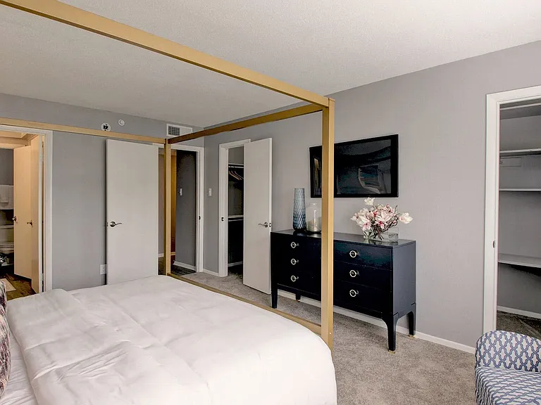 Spacious master bedroom