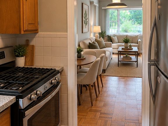 Kitchen and Dining Space