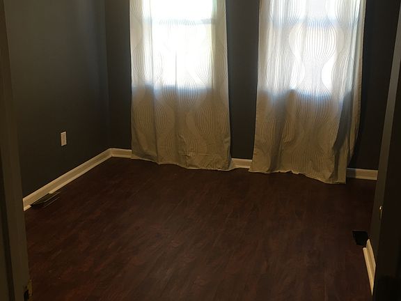 Bedroom with new floors