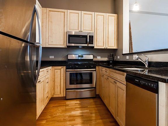 Kitchen with brand new appliances
