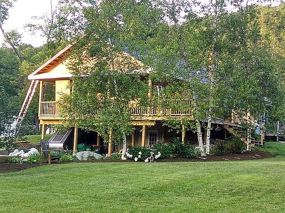 New screened porch and entry