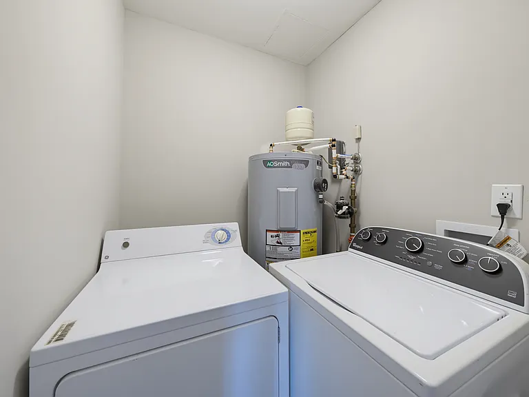 In Unit Washer and Dryer are Provided