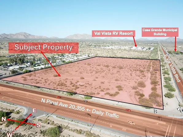 NEC Pinal Ave & E Val Vista Blvd -- #-, Casa Grande, AZ 85122