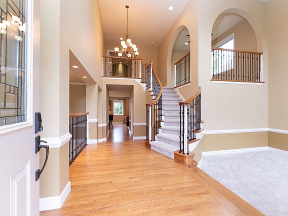 Elegant Two-Story Entryway