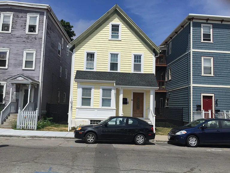 The apartment is the first floor of a two family house with easy MBTA Orange-line access.