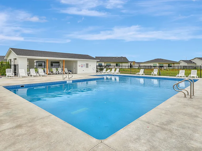 Neighborhood resort style pool